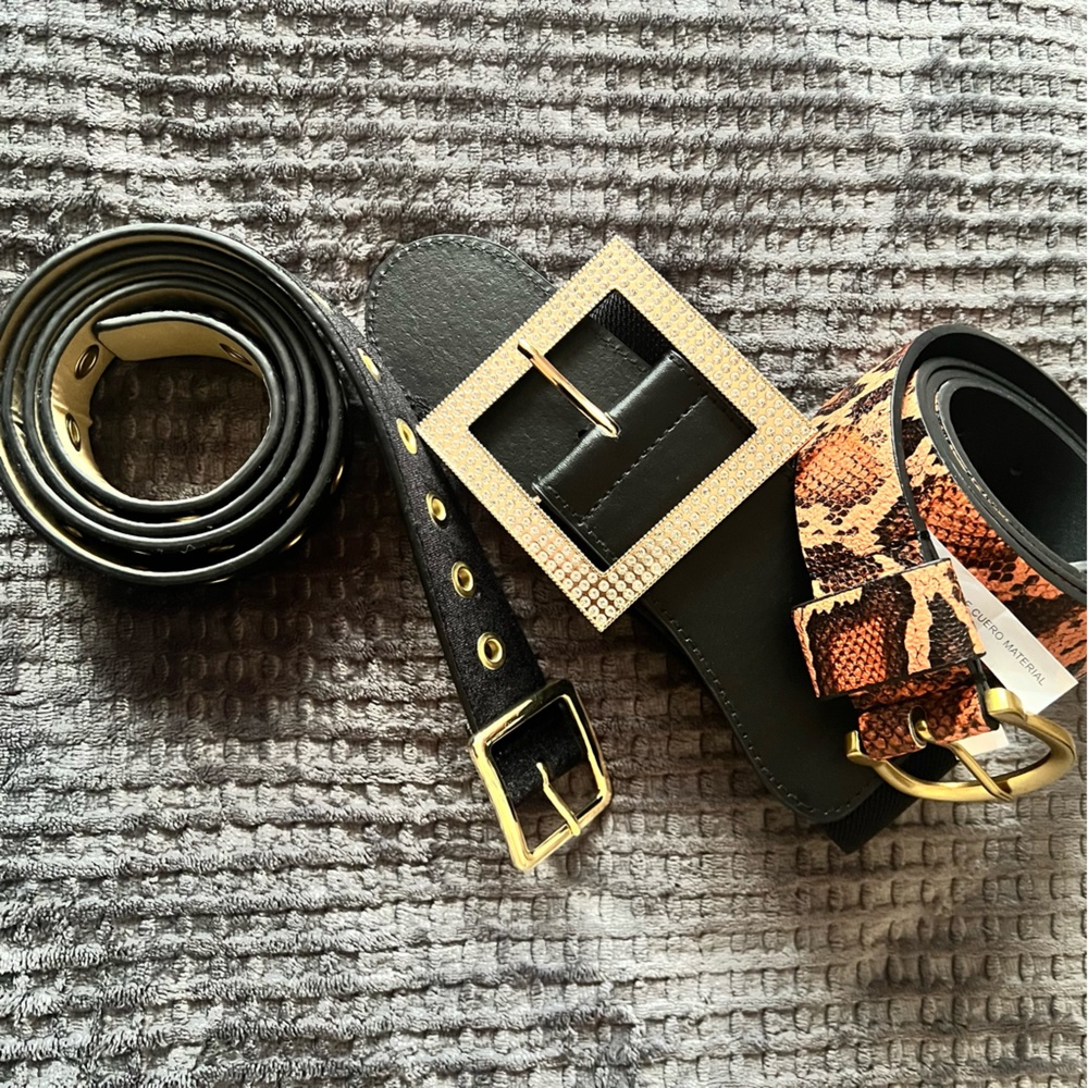 3 Piece Belt Bundle
